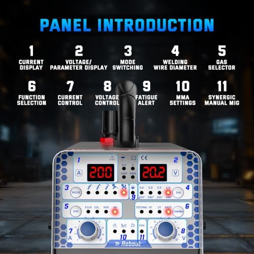 Reboot 200A Plasma Cutter Welder Combo Spool Gun Multiprocess 7 In 1