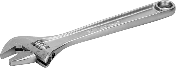 Bahco 8070 RC US Adjustable Wrench, 6-Inch, Chrome