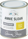 Annie Sloan Chalk Paint® (English Yellow, 500 ml/16.9 Fl Oz) a unique decorative paint for furniture, cabinets and home décor with no sanding or priming