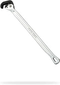 The Amigo XL (SW16-1) | 17.25" Heavy-Duty Pipe Wrench | 1/2"–1" Pipe Capacity | Forged Steel Jaws | Chrome Finish | Professional Plumbing & HVAC Tool (Standard Fixed)