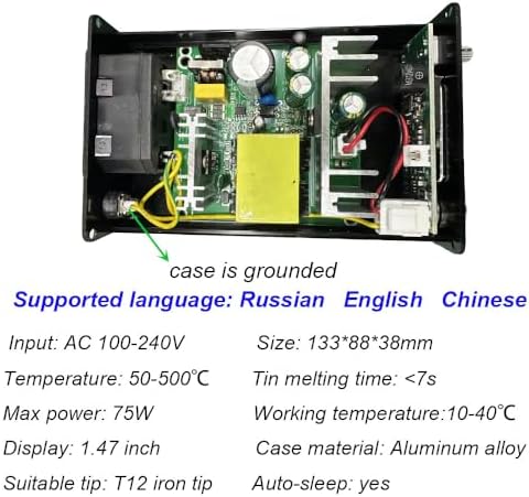 T12 Soldering Station STC T12 Iron Tips DIY Kits Temperature Controller Electronic Welding Iron Tips Handle Repair Phone Equipments Sting