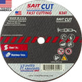 United Abrasives-Sait 23069 A36T Fast Cutting Thin High Speed Cut-Off Wheels 4" x .035" x 3/8", 100 Pack