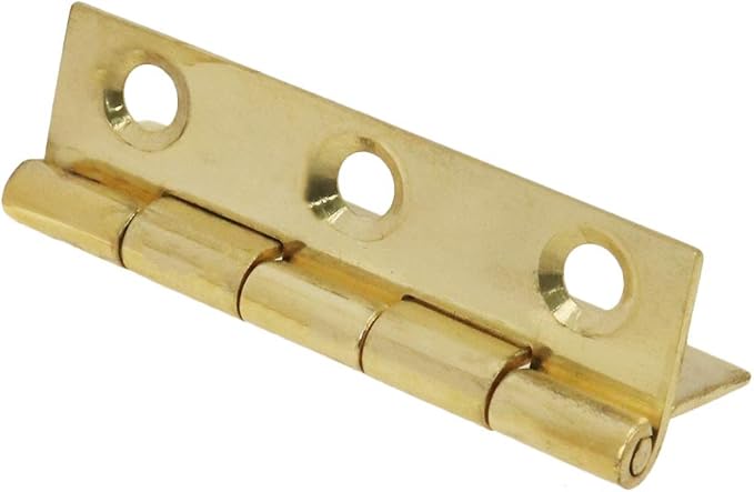 2Inch Pure Brass Hinges Butt Hinges for Furniture Cabinet Drawer Door 4pcs