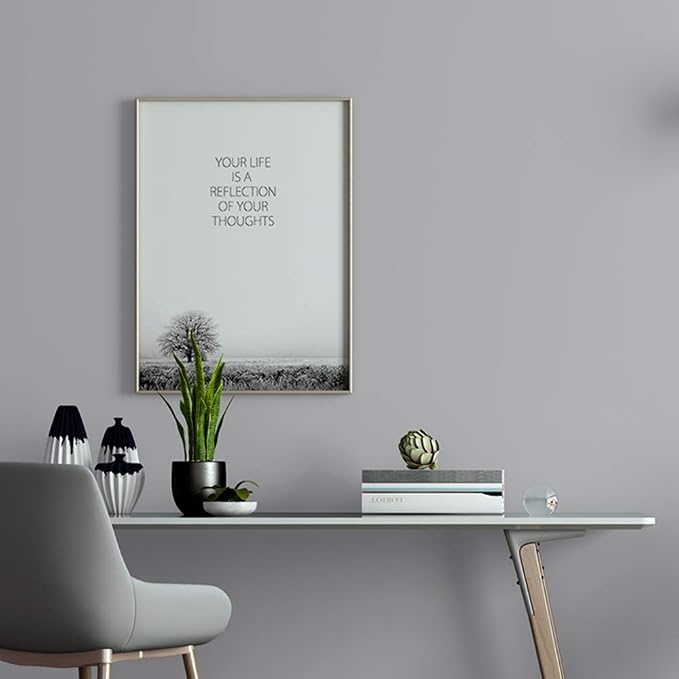 Gray Self-Adhesive Wallpaper Film Stick Paper Easy to Apply | Peel And Stick Wallpaper Shelf Liner Table Cabinet and Door Reform Wall paper 15.75 Inch By 9.8 Feet