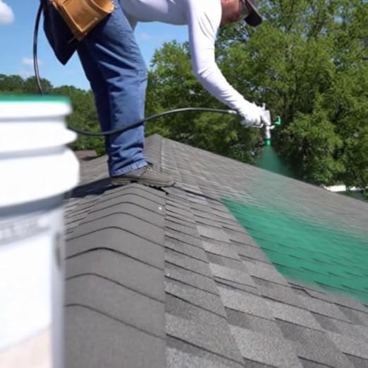 Elastomeric Roof Coating SUPERMAX (Hunter Green, 1 Gallon)