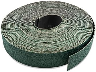Red Label Abrasives 2 inch X 60 FT 80 Grit Zirconia Woodworking Drum Sander Roll, Cut Strips to Length