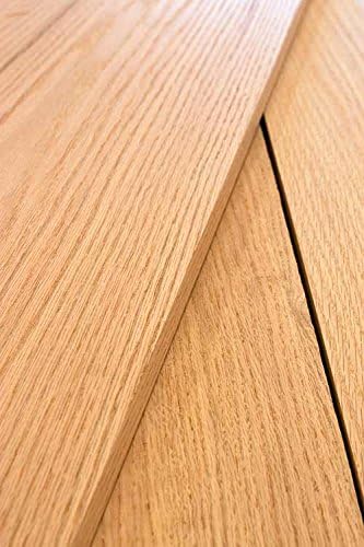 2 Red Oak Wood Lumber Boards Measuring 1/4" x 4" x 12"