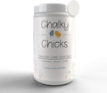 Chalky Chicks 32 Fl Oz Matte Hail (White) Chalk Paint for Furniture Without Sanding - No Prep Furniture Paint No Sanding All in One for Crafts, Wood, Walls, Cabinet, Metal, Dresser, Farmhouse