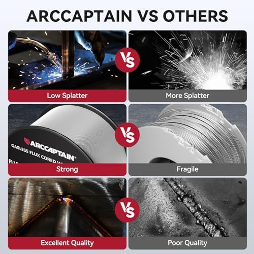 ARCCAPTAIN Flux Core Welding Wire E71T-GS .030" 2LB x 1
