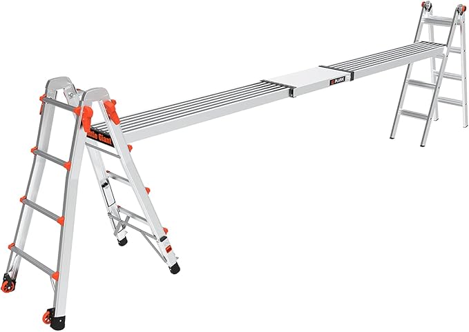 Little Giant Ladder Systems 11813 8-13 ft Telescoping Plank, 8' -13', Gray