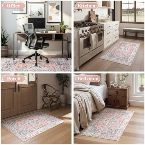 Anidaroel 36"x48" Chair Mat for Hardwood Floor/Tile Floor, Desk Chair Mat for Home Office, Under Desk Rug for Rolling Chair, Anti-Slip Office Rugs for Rolling Chairs, Large Floor Protector Rug