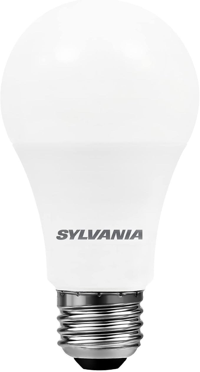 Sylvania LED Light Bulb, 60W Equivalent A19, Efficient 8.5W, Medium Base, Frosted Finish, 800 Lumens, Daylight (79281) (Pack of 1)