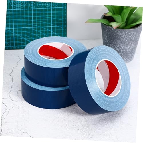 Heavy Duty Blue Duct Tape 3 Rolls, 50mm X 5m Weather Resistant