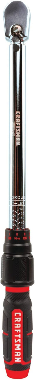 CRAFTSMAN Torque Wrench, 3/8" Drive (CMMT99433)
