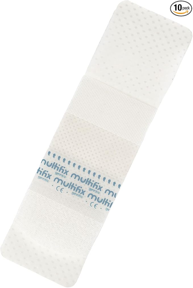 (x10) – Catheter Adhesive Tubing Securement, Re-Adhesive with Silicone Technology, Catheter Adhesive for use with Urinary Incontinence Products (Pack of 10) (Large)