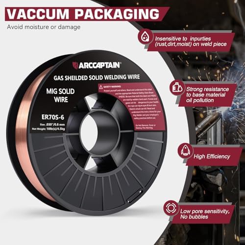 ARCCAPTAIN MIG Welding Wire ER70S-6 .030" 10LB x 1