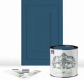 ALL-IN-ONE Paint by Heirloom Traditions, Maldives (Royal Blue), Quart - Durable cabinet and furniture paint. Built in primer and top coat, no sanding needed. Includes our 30 featured color card.
