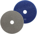 5 Inch Electroplated Diamond Polishing Pads for Stone Ceramic Metals Granite Marble Grinding for Sander Grinder(Grit 60-1pc)