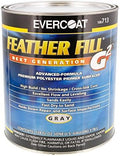 Evercoat FIB712 Fiberglass Feather Fill Gray, Qt