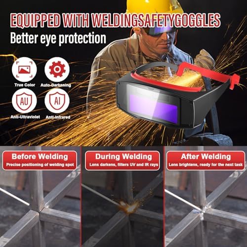 MMA-135PRO Stick Welder 110V, Lift TIG 2-in-1 Mini Welder for DIY
