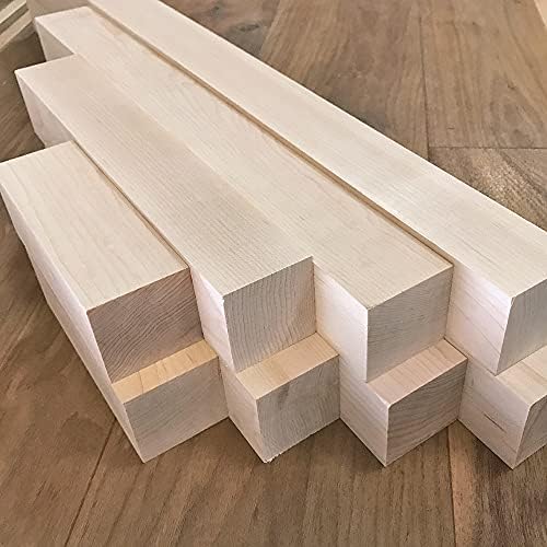 Maple Wood Turning Blanks 1pc - 1-1/2" x 1-1/2" x 30"