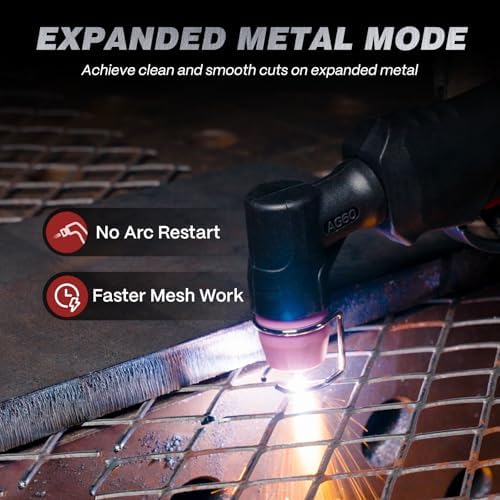 ARCCAPTAIN 60A Plasma Cutter Machine, Non-Touch Pilot Arc, 110V/220V