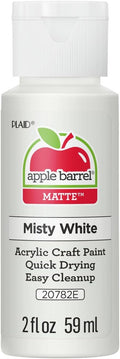 Apple Barrel Acrylic Paint in Assorted Colors (2 oz), 20782, Misty White