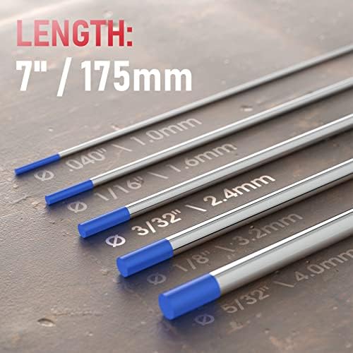 YESWELDER TIG Welding Tungsten Electrode 2% Lanthanated
