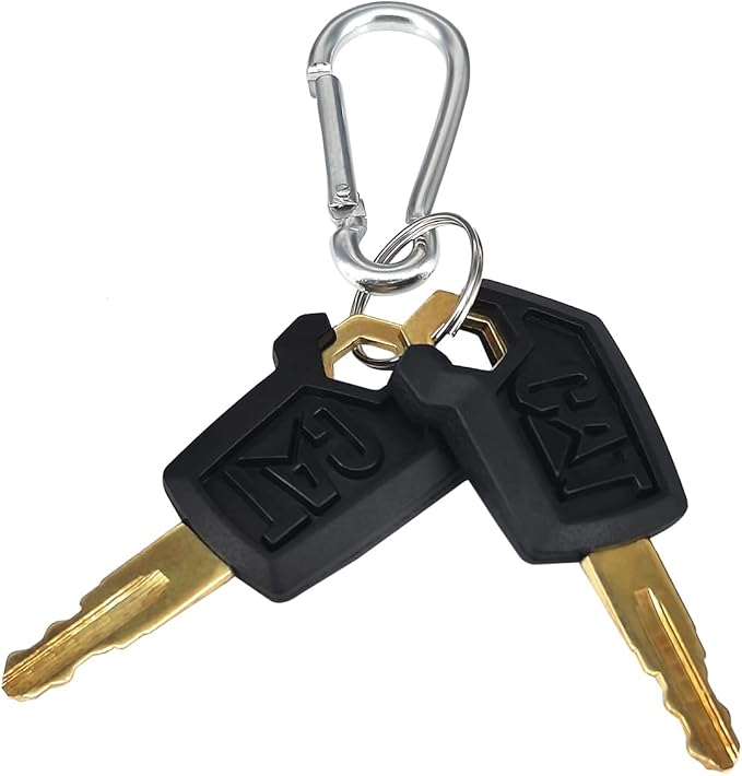 Cat Keys Cat Keys for Caterpillar Heavy Equipment 2 Packs