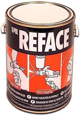 U-Pol Products 0733 REFACE Polyester Spray Filler - 2.5 Liter