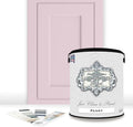 ALL-IN-ONE Paint by Heirloom Traditions, Peony (Pale Pink), Gallon - Durable cabinet and furniture paint. Built in primer and top coat, no sanding needed. Includes our 30 featured color card.