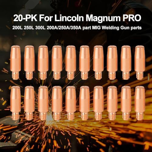 20-PK Contact Tip KP2744-045 .045" For Lincoln Magnum PRO 200L 250L 300L 200A/250A/350A part MIG Welding Gun parts