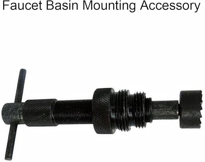 Black Stainless Steel Faucet Repair Kit – With Replacement Valve Cores for Plumber & DIY Tasks