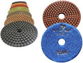 Grit 1500 5" Diamond Polishing Pads Premium Grade Wet Flexible 2.2 MM High