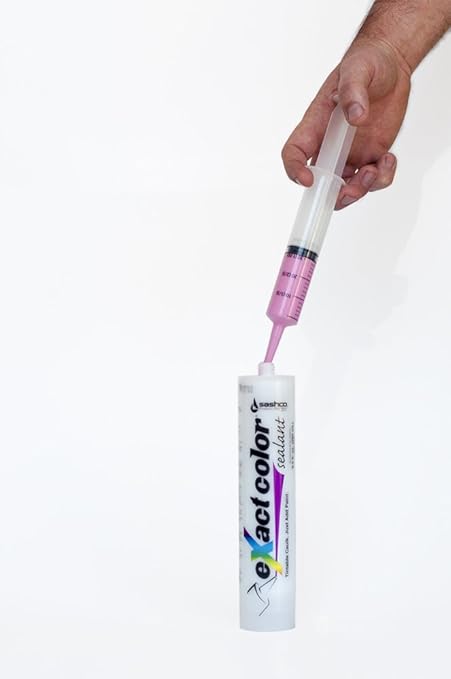 Sashco-12005 Exact Color Sealant with 9.5-Ounce Cartridge Contractor Case, 6-Pack