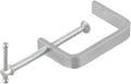 Stainless Steel C Clamps, 0-100 Mm 4 Sizes C Clamp, Heavy Duty Woodworking Clamp With Wide Jaw Openings For Carpentry Woodwork Building Wood, Plastic, Stone, Metal Stable Clamping(0-85mm)