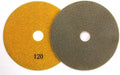 7" Electroplated Diamond Polishing Pads- Wet Dry Sanding Tile Stone Marble Granite Concrete Ceramics Glass(120 Grit)