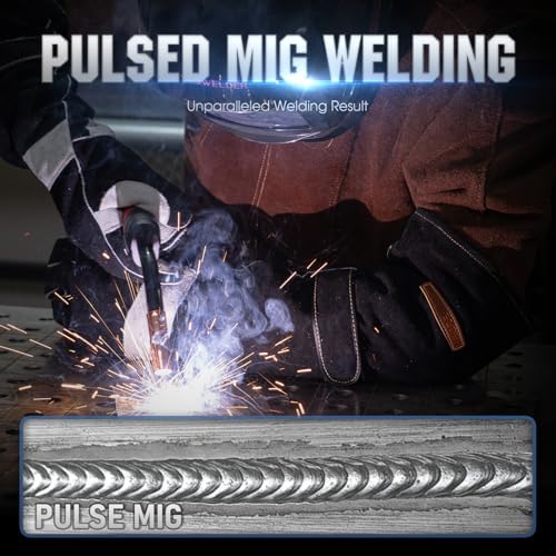 YESWELDER Firstess SP200 MIG Welder, MIG/Pulsed MIG/Flux Core/Spot Welding/Lift TIG/Stick/Spool Gun Compatible