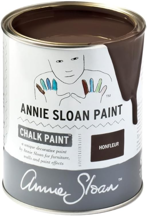 Annie Sloan Chalk Paint® (Honfleur, 1 Litre/33.8 Fl Oz) a unique decorative paint for furniture, cabinets and home décor with no sanding or priming