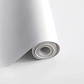 Safiyya 197"x17.7" White Peel and Stick Wallpaper Contact Paper Waterpoof Self-Adhesive Wallpaper Decorative Contact Paper Vinyl Roll for Wall Kitchen