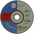 Benchmark Abrasives 6 Inch Cut Off Wheels Aluminum Oxide Self Sharpening for Metal and Steel, .045" Thick 7/8" Arbor, Angle Grinder Cutting Disc, Type 1 Thin Grinding Cutting Wheel - 50 Pack