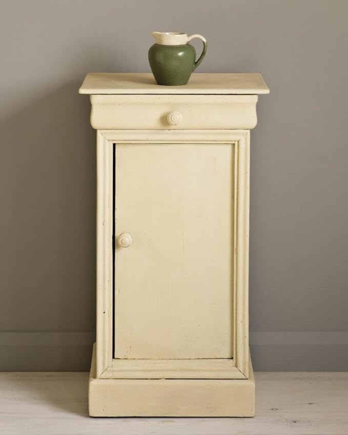 Annie Sloan Chalk Paint® (Cream, 120 ml/4.06 Fl Oz) a unique decorative paint for furniture, cabinets and home décor with no sanding or priming