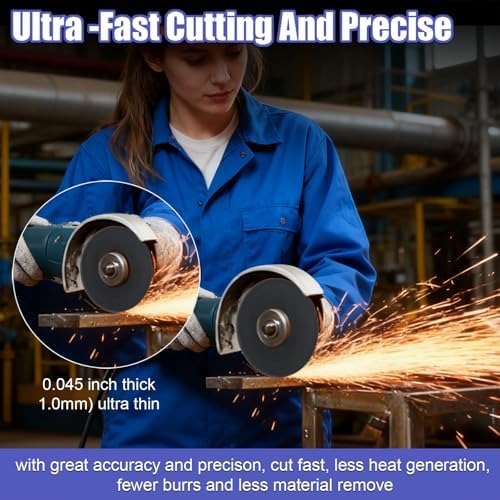 6” Cut Off Wheels for Metal 50 PCS 6 x .045 x 7/8 Inch Cutting Wheels