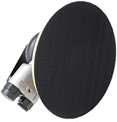 AirVANTAGE Industrial Grade Random Orbital Air Sander Non-Vacuum With Low-Profile Pad, 1/4 in. NPT Air Inlet (5": 3/16- Hook & Loop)