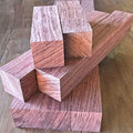 Bubinga Wood Turning Blanks 4pcs - 2" x 2" x 30"