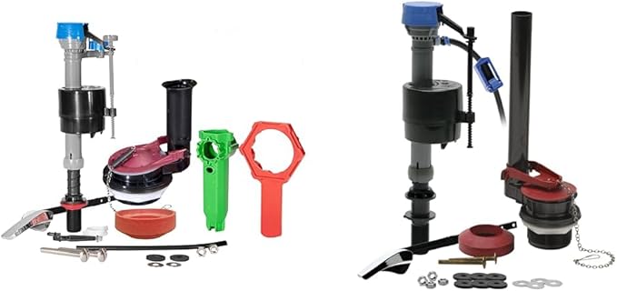 Fluidmaster PerforMAX 3 in & 2 in Toilet Repair Kits with Fill Valves, Flush Valves, Flappers & Gaskets