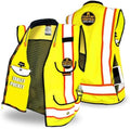 KwikSafety GODFATHER Safety Vest Class 2 & Class 3 ANSI OSHA Hi Vis Vest