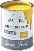 Annie Sloan Chalk Paint® (English Yellow, 1 Litre/33.8 Fl Oz) a unique decorative paint for furniture, cabinets and home décor with no sanding or priming