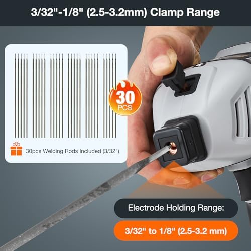 Sakerplus Portable Welding Machine, Handheld Welder Machine 110V