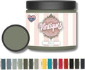 Vintiques Chalk & Mineral Paint, Basil, 8oz - Matte Finish- Easy Application for DIY Projects - Furniture, Wood, Metal, Home Decor and More - includes color card